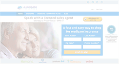 Desktop Screenshot of etelequote.com